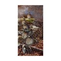 Trademark Fine Art Carolyn Mock 'Quail Trail' Canvas Art, 12x24 WAG03713-C1224GG